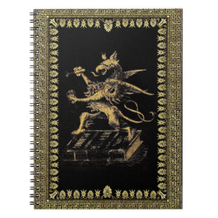Caderno Espiral Notebook Griffin