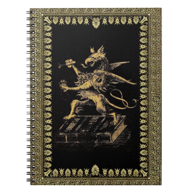 Caderno Espiral Notebook Griffin (Frente)