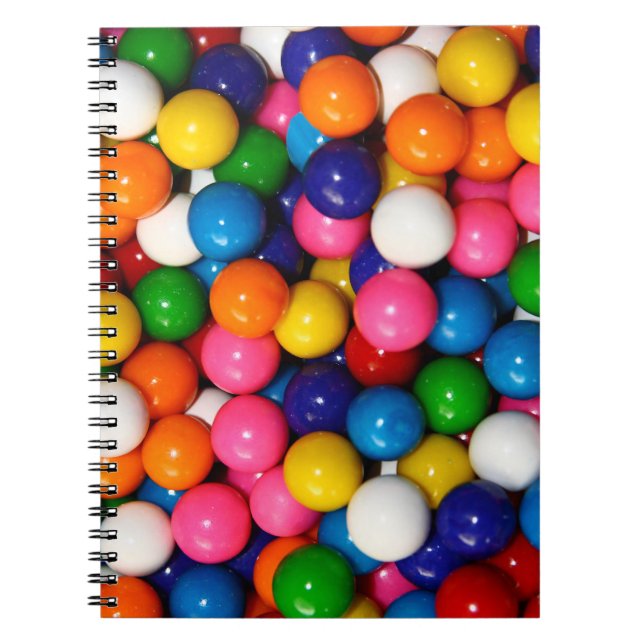 Caderno Espiral Notebook Gumballs (Frente)