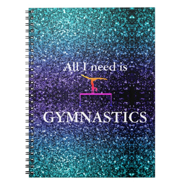 CADERNO ESPIRAL NOTEBOOK GYMNASTICS SPIRAL (Frente)