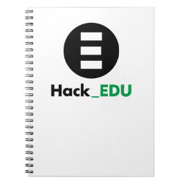 Caderno Espiral Notebook HackEDU