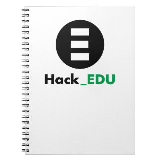 Caderno Espiral Notebook HackEDU