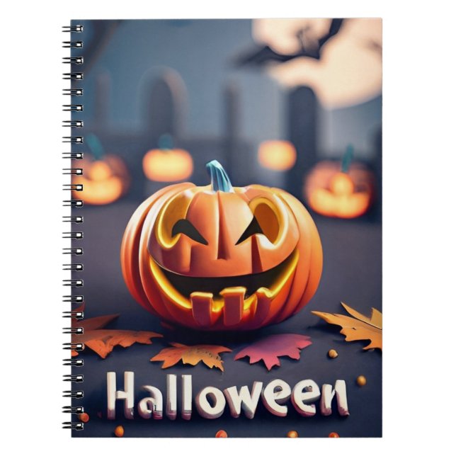 Caderno Espiral Notebook Halloween (Frente)