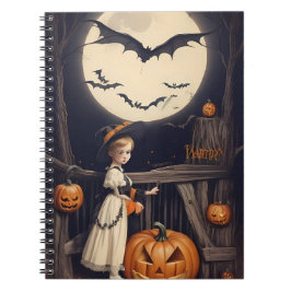 Caderno Espiral notebook halloween