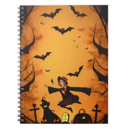 Caderno Espiral notebook halloween