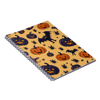 Caderno Espiral Notebook Halloween