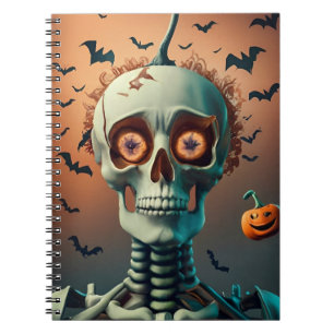 Caderno Espiral Notebook Halloween