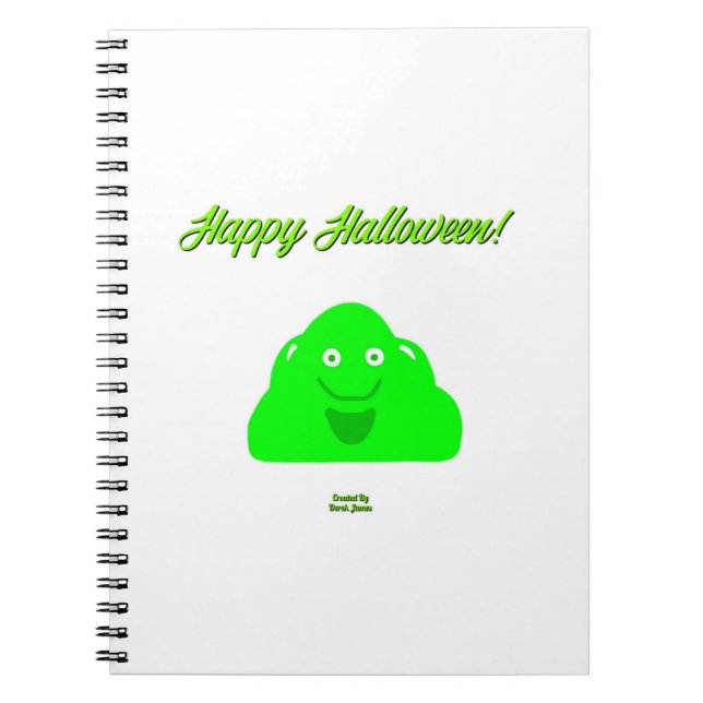 Caderno Espiral Notebook Halloween Blob Spiral (Frente)