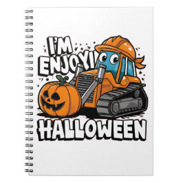 Caderno Espiral Notebook Halloween Day - Perfeito para Notas, Dese