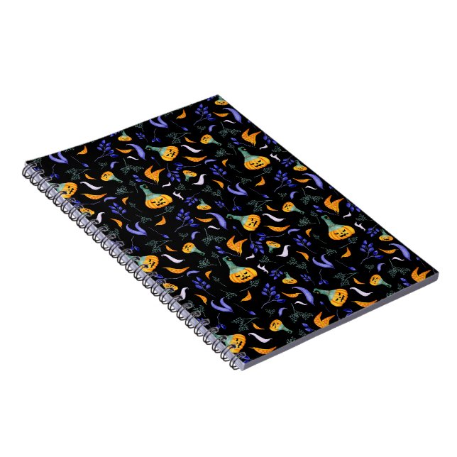 Caderno Espiral Notebook Halloween Forest (Lado Direito)