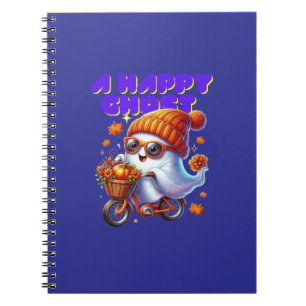 Caderno Espiral Notebook Halloween Ghost Boo