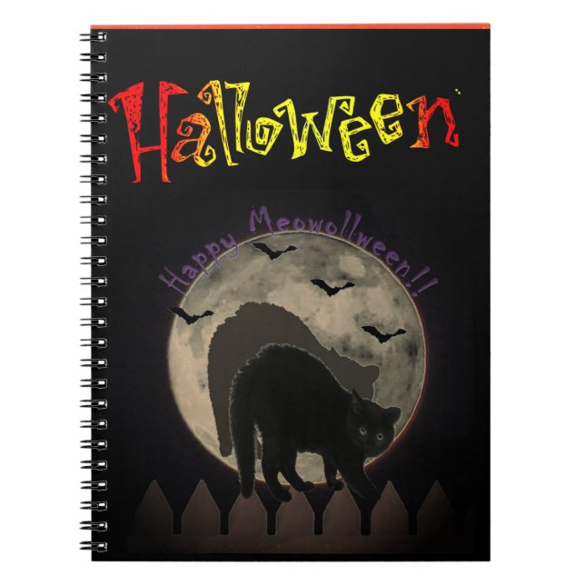 Caderno Espiral Notebook Halloween Spiral (Frente)