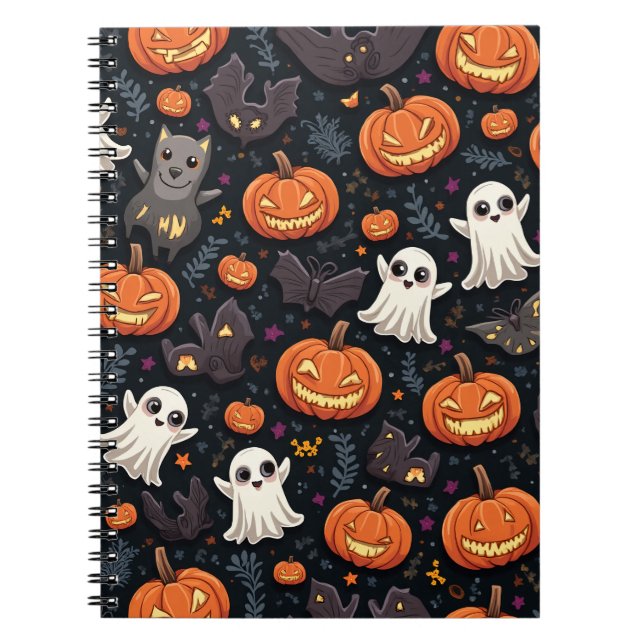 Caderno Espiral Notebook Halloween Spiral (Frente)