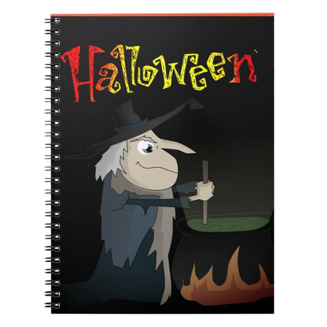 Caderno Espiral Notebook Halloween Spiral (Frente)
