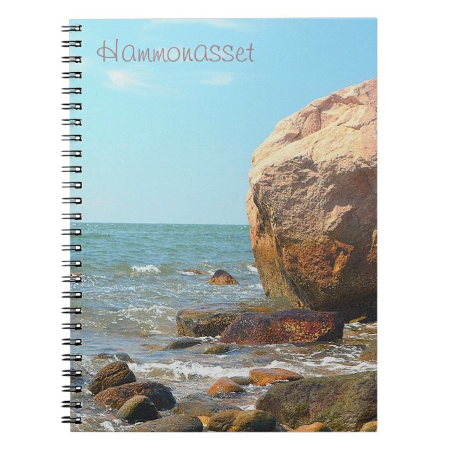 Caderno Espiral Notebook Hammonasset Beach (Frente)