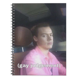 Caderno Espiral notebook Harry Styles meme
