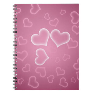 Caderno Espiral Notebook Hearts