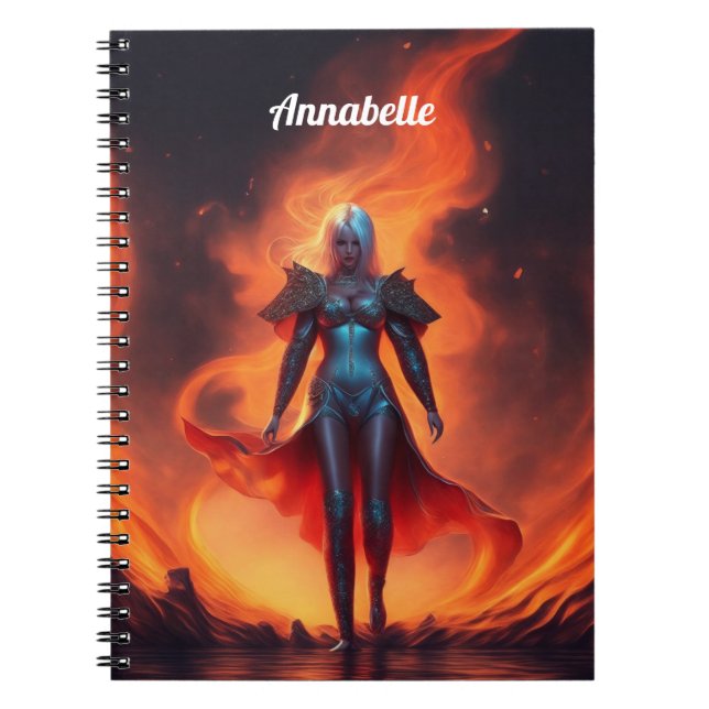 Caderno Espiral Notebook HELL E BACK Spiral personalizável (Frente)