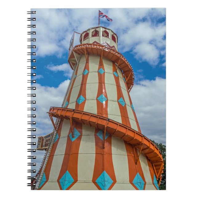 Caderno Espiral notebook Helter Skelter (Frente)