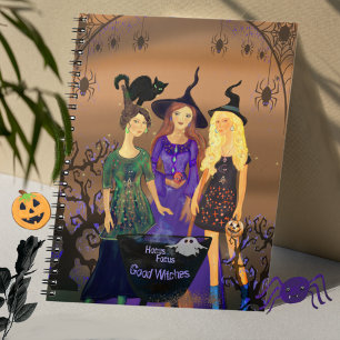 Caderno Espiral Notebook Hocus Pocus Good Witts Halloween