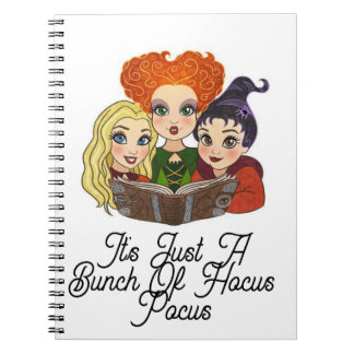 Caderno Espiral Notebook Hocus Pocus Sisters