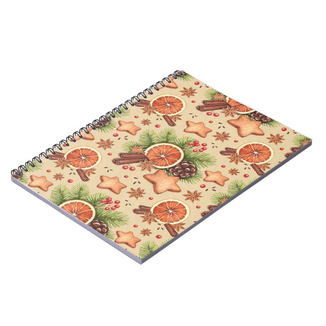 Caderno Espiral Notebook Holiday Spice (Left Side)