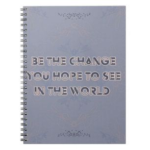 Caderno Espiral Notebook Hope Spiral Photo