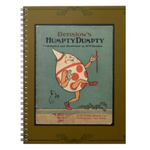 Caderno Espiral Notebook Humpty Dumpty