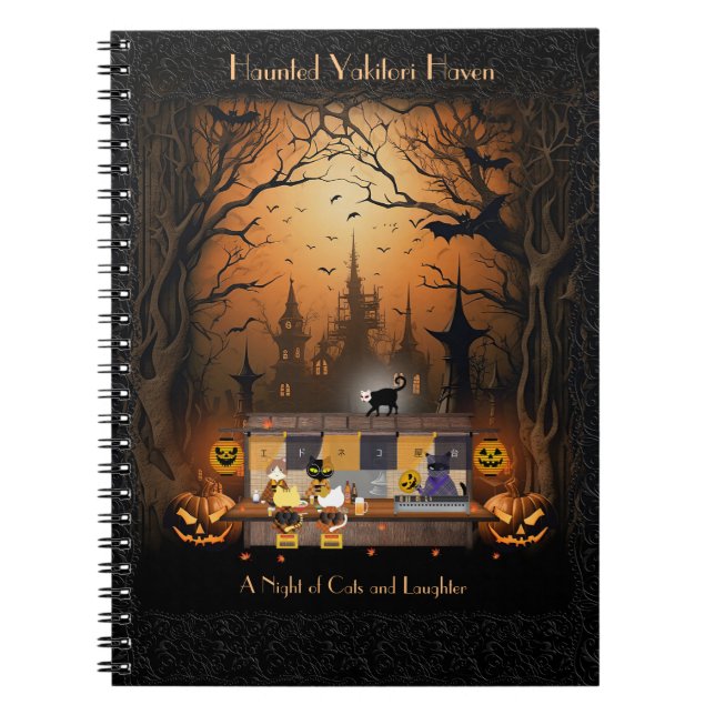 Caderno Espiral Notebook Hunted Yakitori Haven Spiral (Frente)
