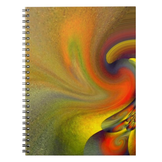 Caderno Espiral Notebook "Hurly Burly" (Frente)