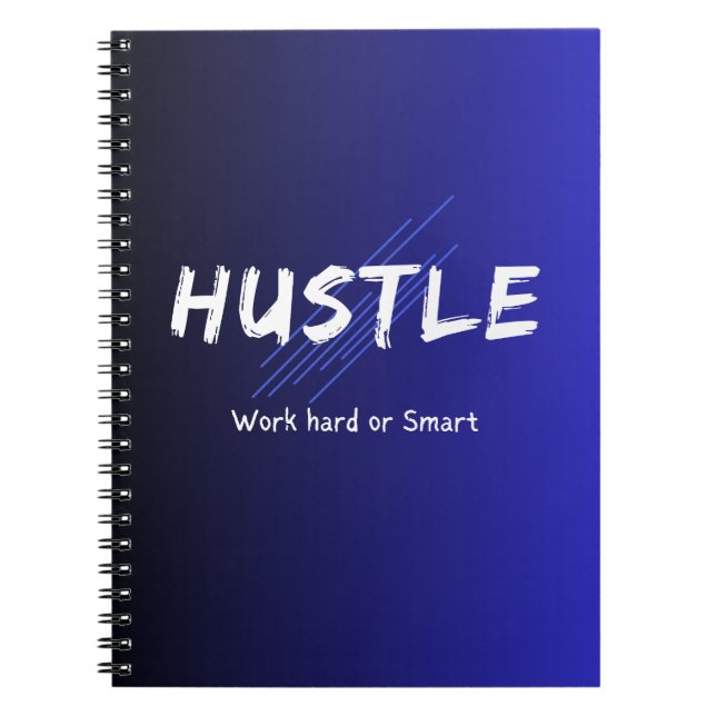 Caderno Espiral Notebook Hustle Spiral (Frente)