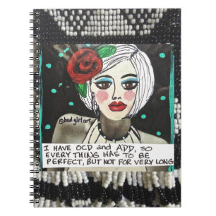CADERNO ESPIRAL NOTEBOOK-I TÊM OCD E ADICIONAM-NO