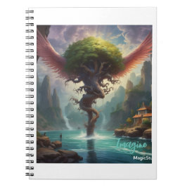 Caderno Espiral Notebook IA Magical World
