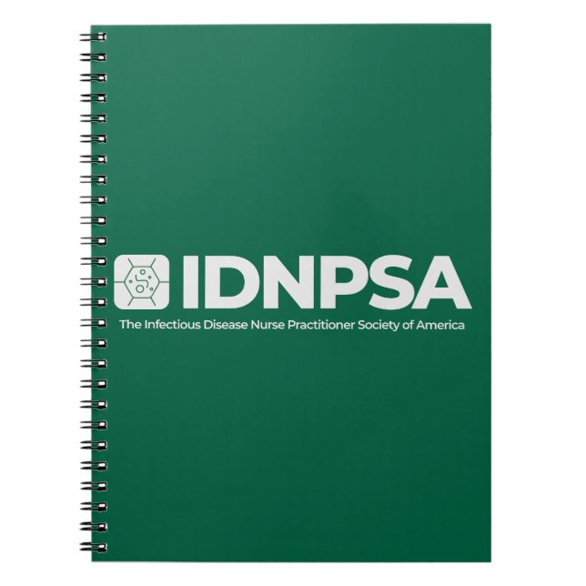 Caderno Espiral Notebook IDNPSA verde (Frente)
