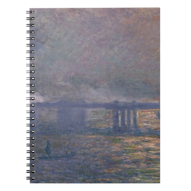 Caderno Espiral Notebook Impressionista Impressionista da Ponte Hi (Frente)