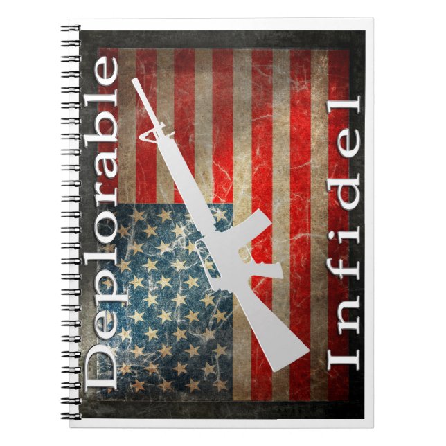 Caderno Espiral Notebook Infidel descartável (Frente)