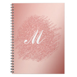 Caderno Espiral Notebook inicial Sparkle