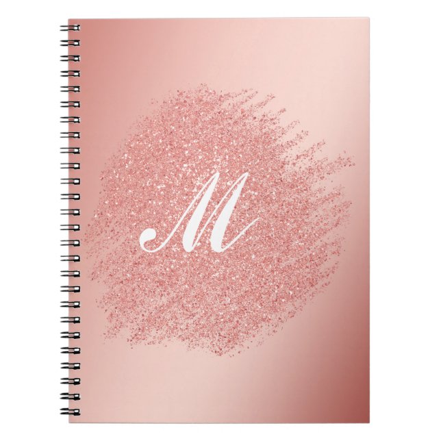 Caderno Espiral Notebook inicial Sparkle (Frente)