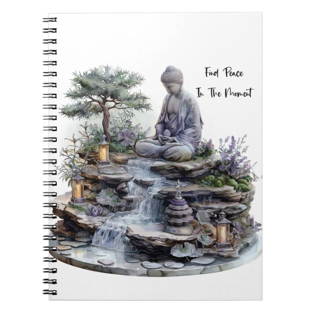 Caderno Espiral Notebook Inner Harmony Buddha Spiral (Frente)
