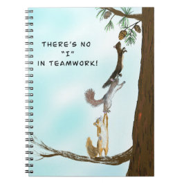 Caderno Espiral Notebook Inspiron Squirrel