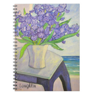 Caderno Espiral Notebook Iris em Vase by Window