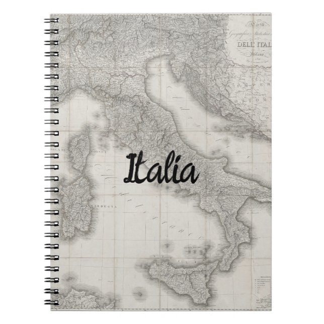 Caderno Espiral Notebook Italia (Frente)
