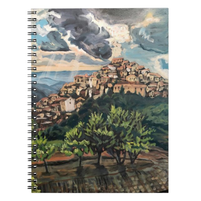 Caderno Espiral Notebook italiano Hilltown Spiral (Frente)