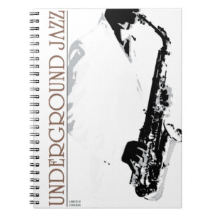 Caderno Espiral Notebook Jazz Subterrâneo