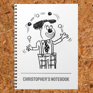 Caderno Espiral Notebook Juggler ou Entertainer