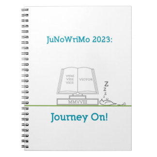 Caderno Espiral Notebook JuNoWriMo 2023