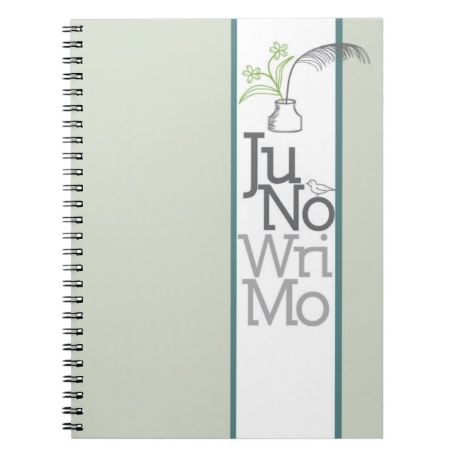Caderno Espiral Notebook JuNoWriMo Inkwell (Frente)