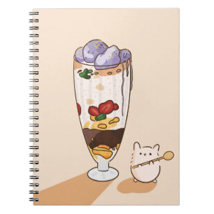 Caderno Espiral Notebook Kawaii Halo Halo Filipino