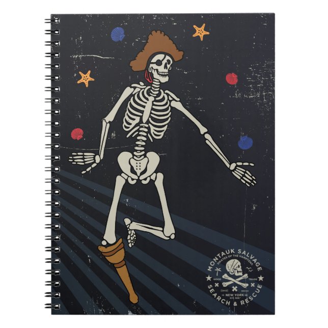 Caderno Espiral Notebook Kelly Nickels / Bones malabaristas (Frente)