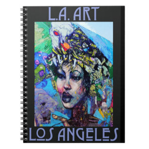 Caderno Espiral Notebook LA Art